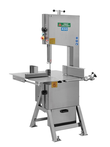 Bandsaw for meat and fish