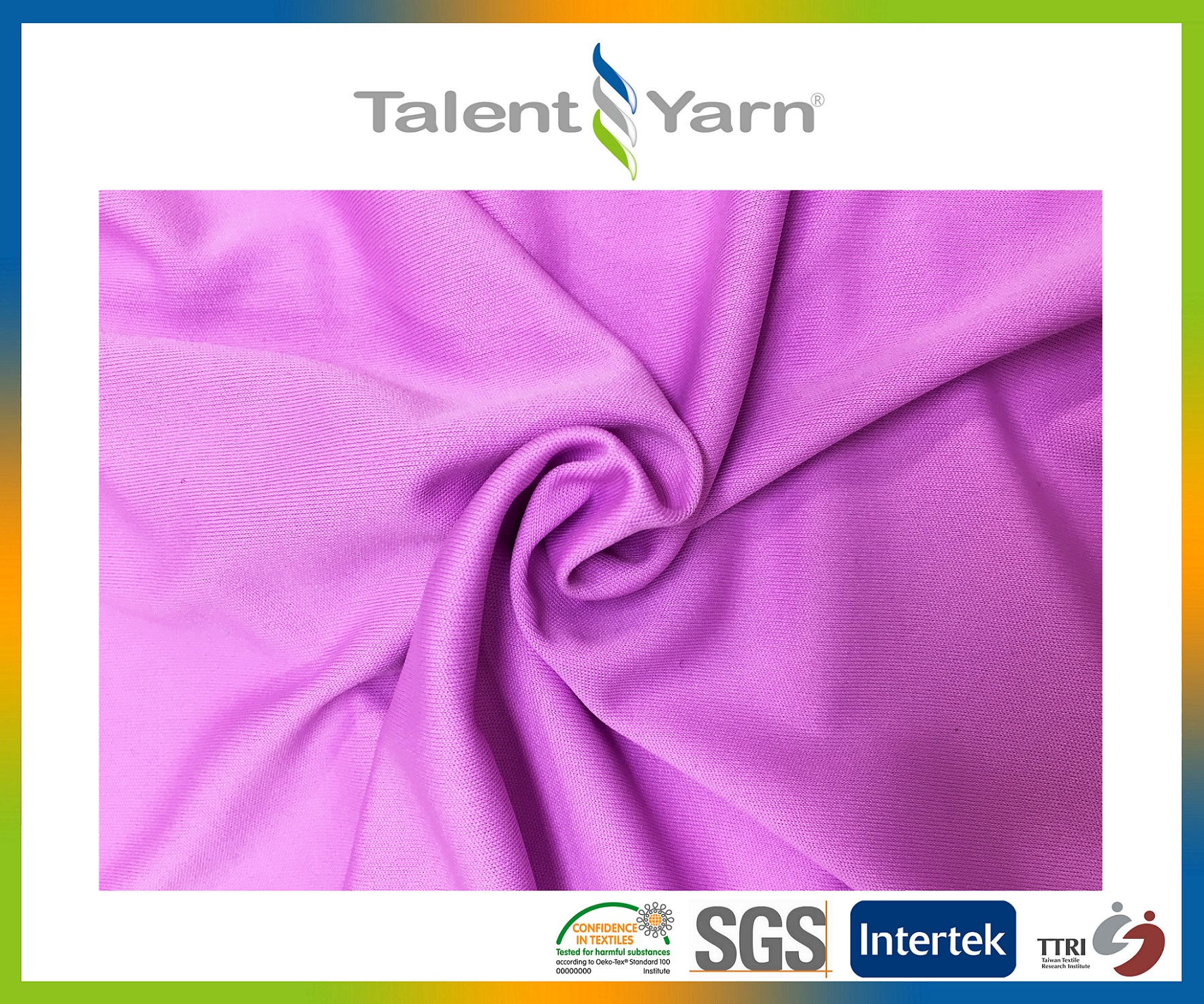 Odor free cooling nylon functional knitting fabric