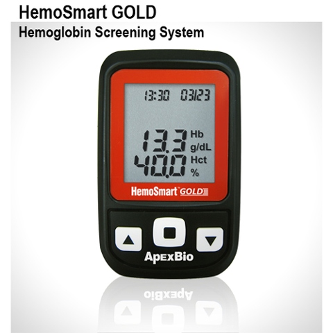 HemoSmart GOLD Hemoglobin Screening System