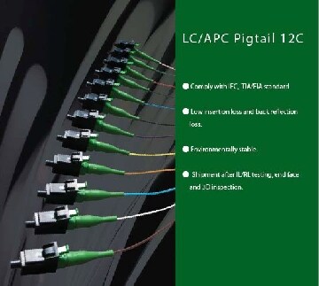 LC/APC Pigtail 12C | Taiwantrade