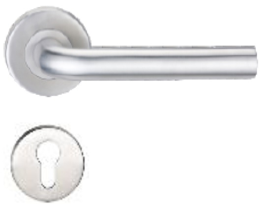 Steel Door Lock Handle Set