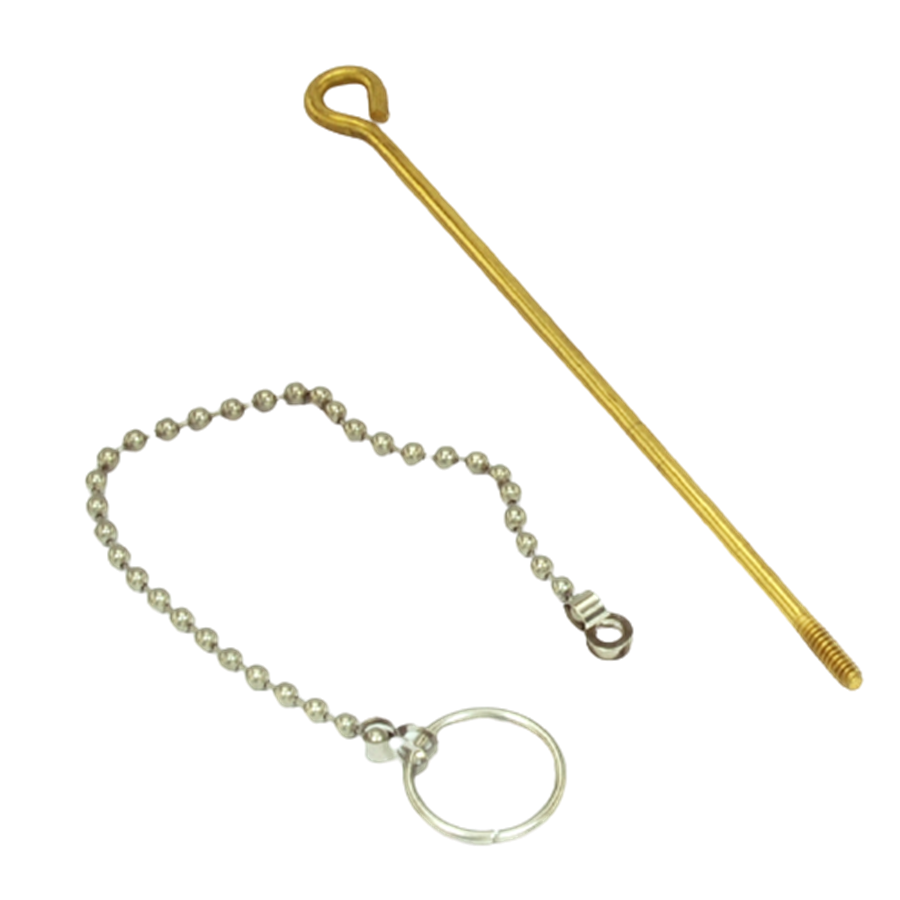 Lift wire & chain, fits all conventional toilet tank balls Taiwantrade