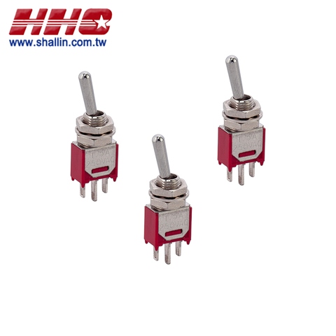 2 x On-On Sub-Miniature Toggle Switch 3A SPDT 