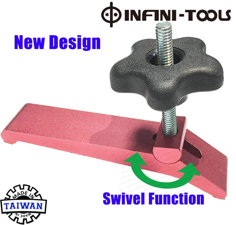 Heavy Duty Hold down Clamp,,51/2" L x 11/8" W
