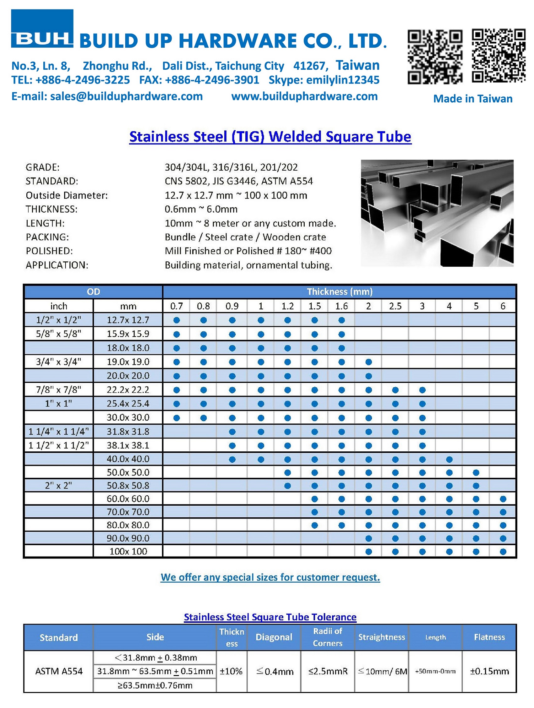 standard-steel-square-tube-sizes-chart