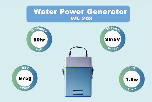 Water Power Bank/Generator #203