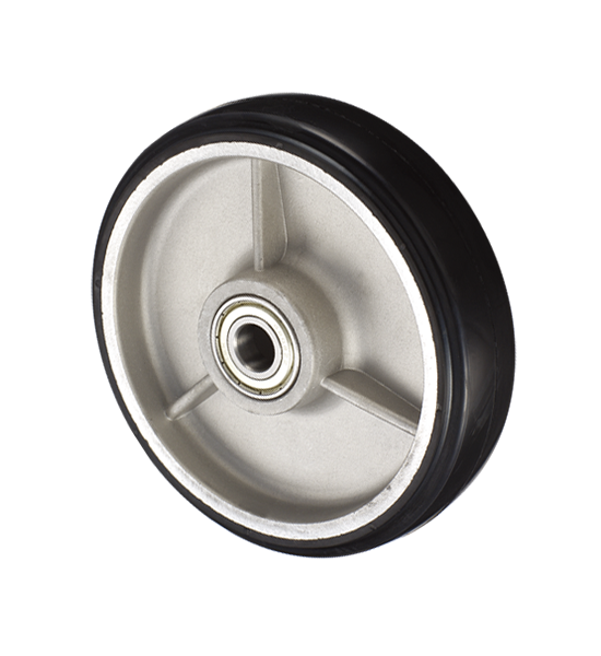 6" Braking Type Heavy Duty Trolley Rubber Wheels for Trolley