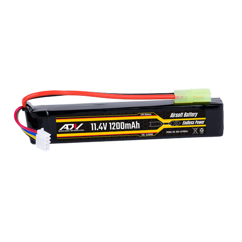 ADV HV Series Airsoft LiPo Battery Pack 11.4V 1200mAh