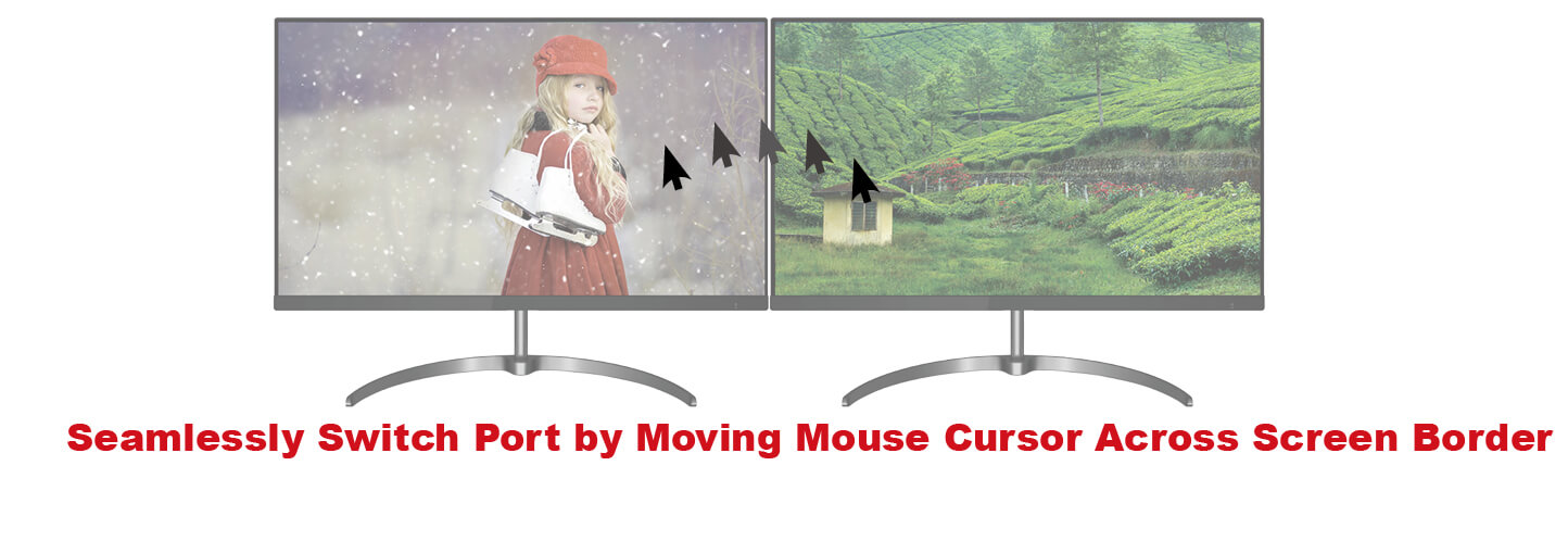 Switch by moving mouse