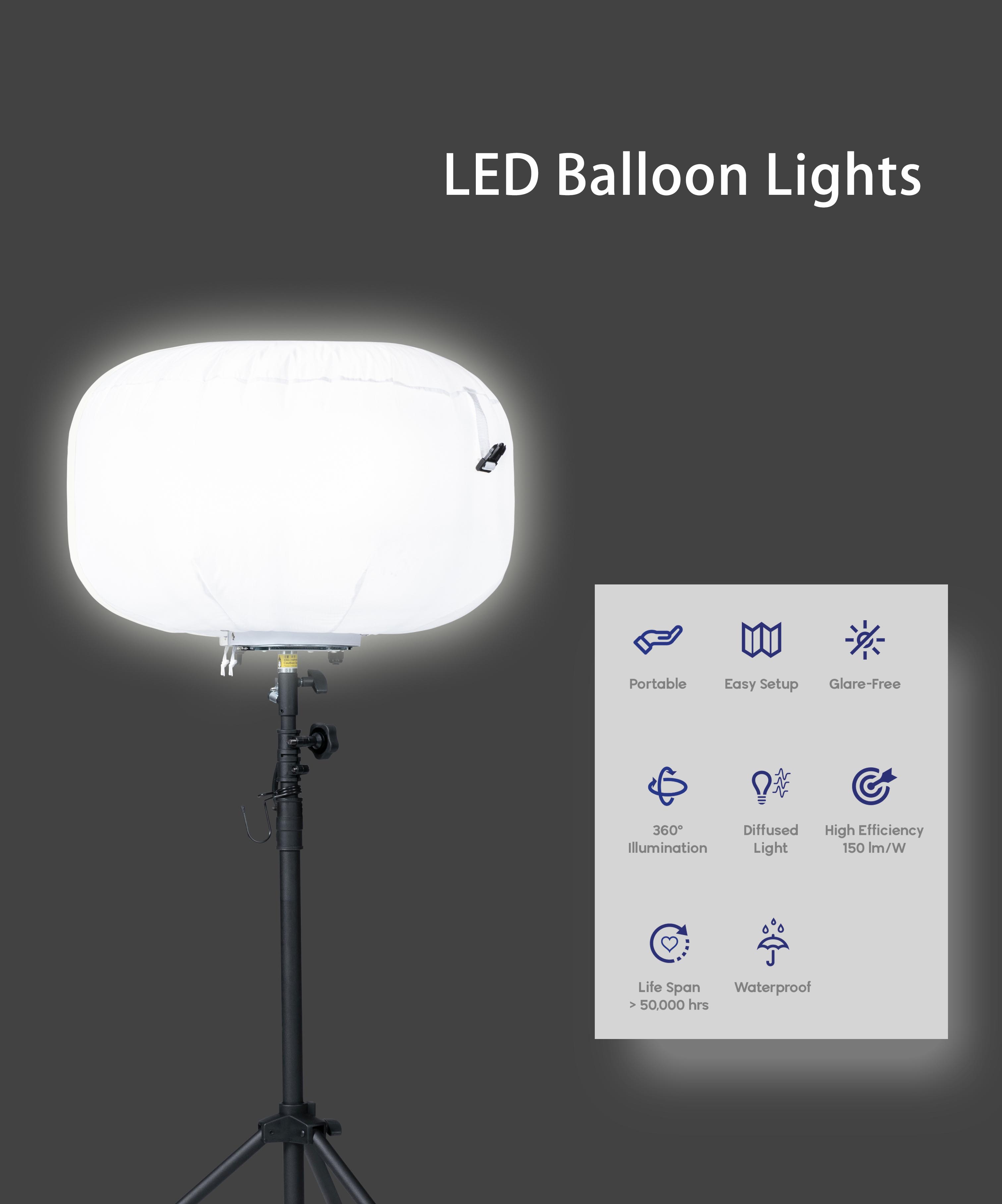 LED Balloon Light Tower Maxi 500W