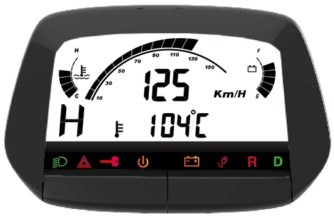 electric bike speedometer