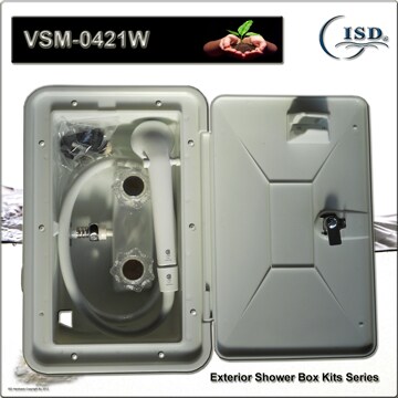 Rv Exterior Shower Box Kit Includes Shower Faucet Shower Hose