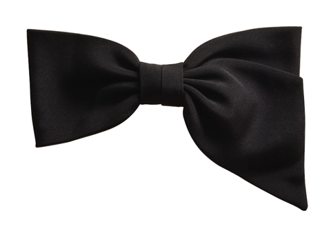 Black Asymmetric Bow Hair Clips Hair Accessories Vendor