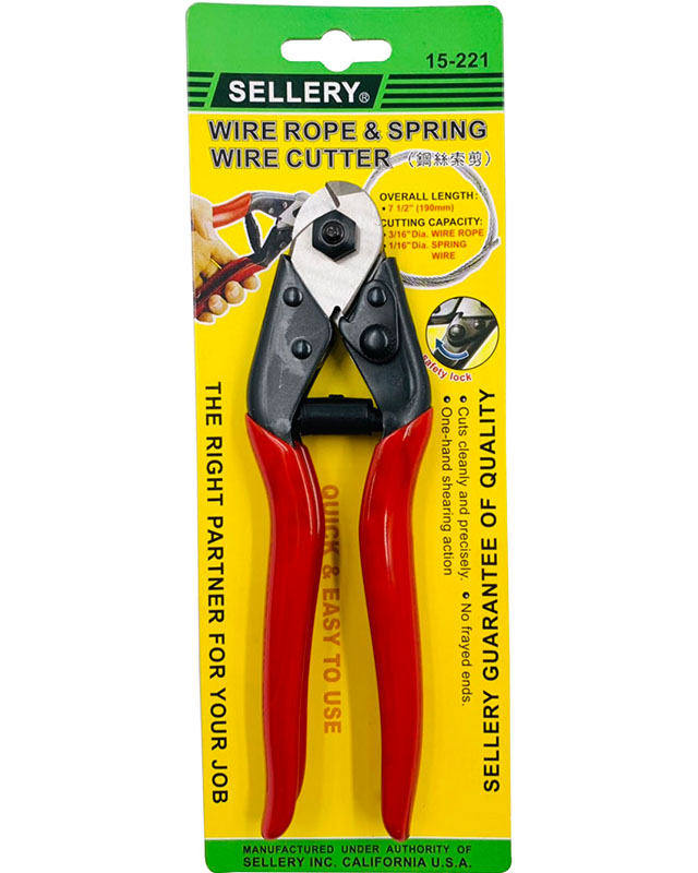 Wire Rope & Spring Wire Cutter