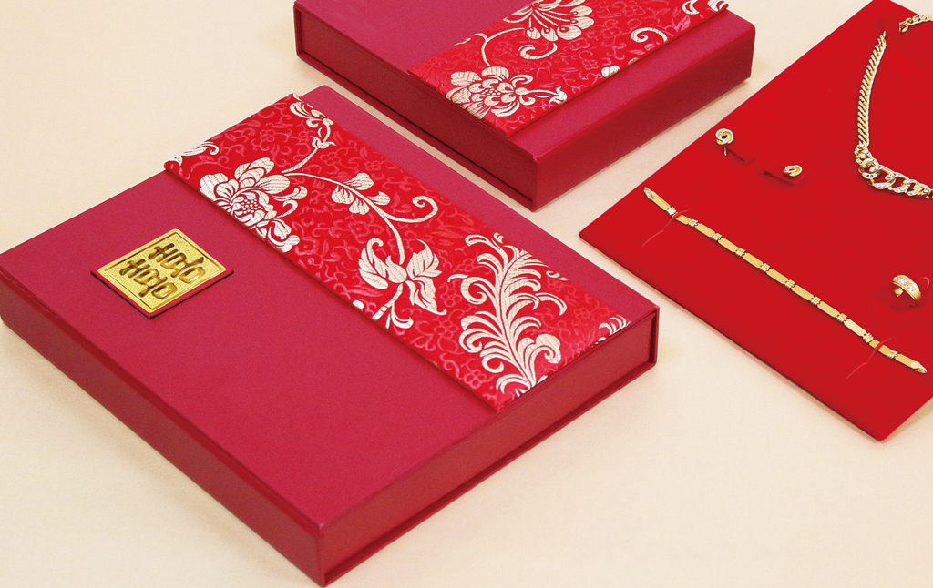 Chinese Wedding Golden Jewelry Set box (MALE) | Taiwantrade.com