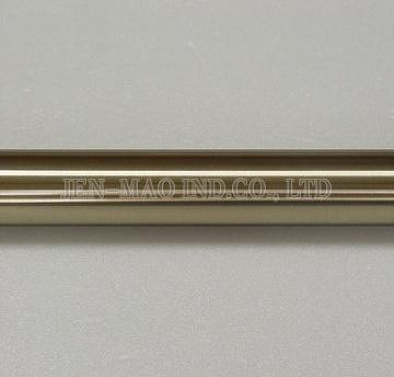 Soft Brass Curtain Pole Curtain Rod Double Curtain Rod Rod