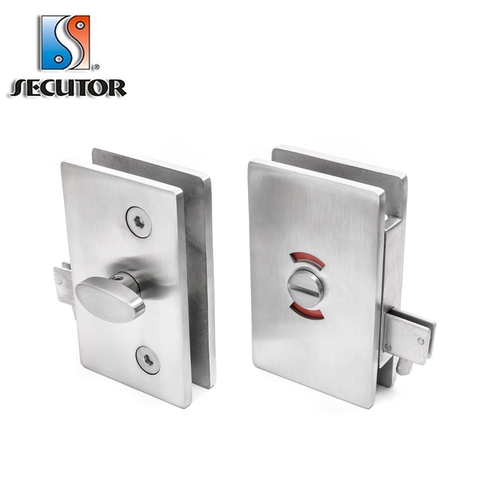 Glass To Glass Sliding Shower Door Lock Secutor Corporation