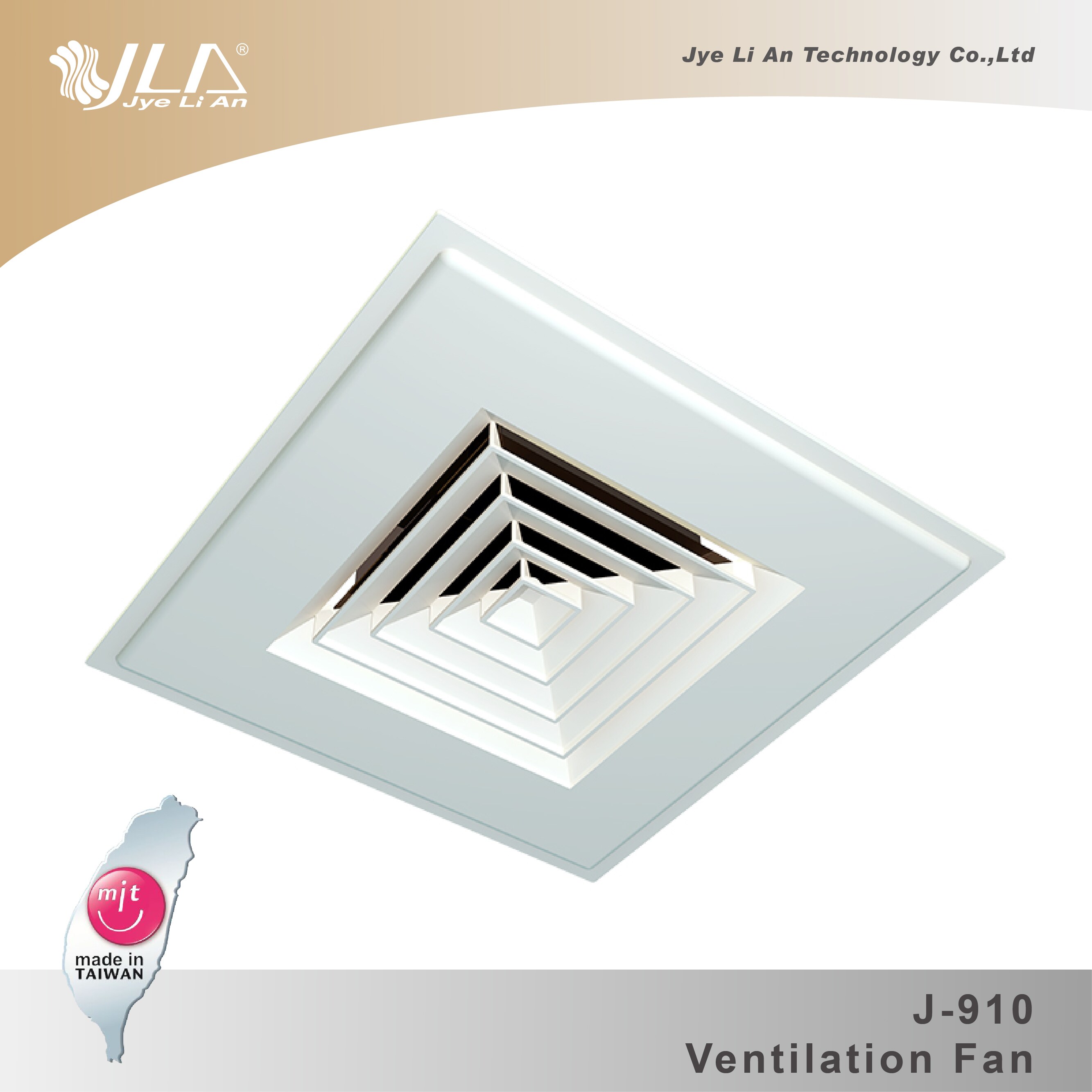 Soundless Ventilation Fan (light steel frame use)