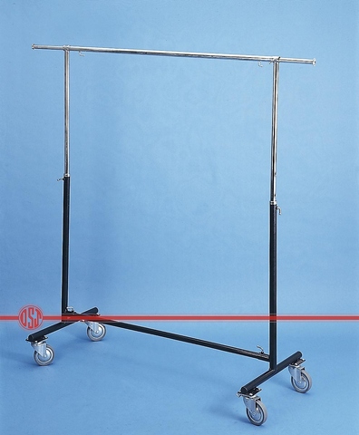 Single Garment Rack with Large Caster