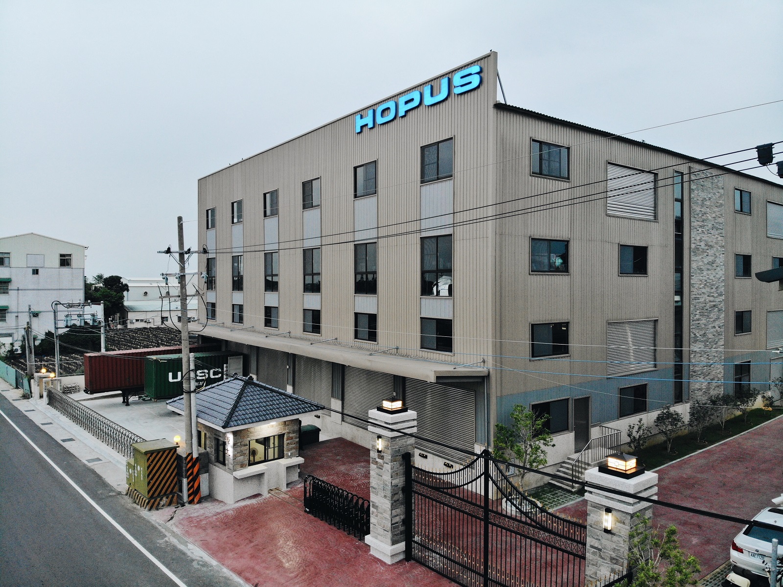 Factory Entrance