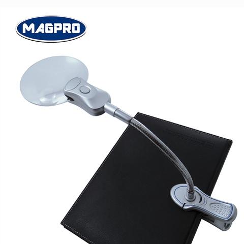 3 5 Lamp Magnifier Gooseneck Magnifying Glass Clip On For Reading