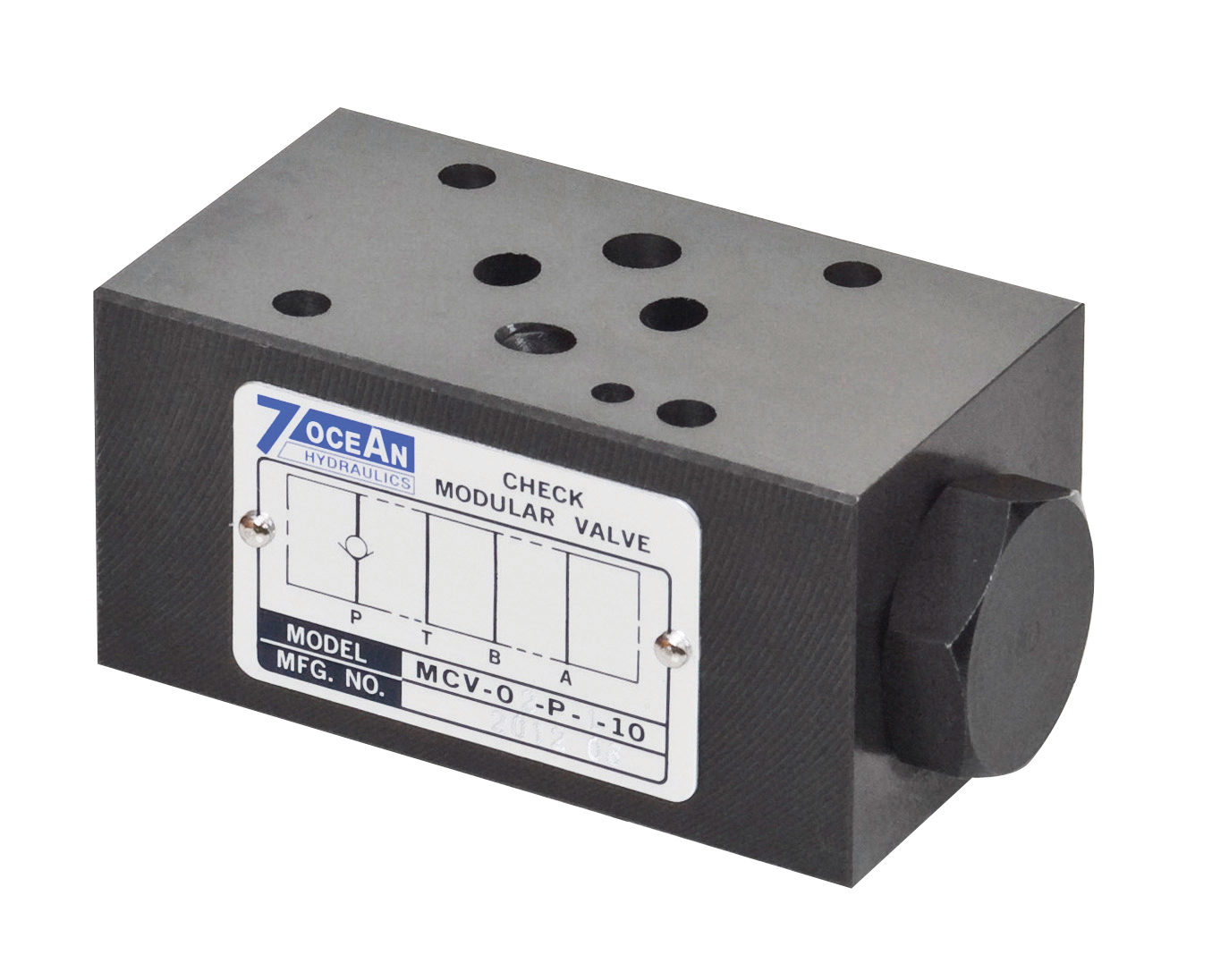 NG6 Check Sandwich Valve 320 Bar 50 LPM SEVEN OCEAN HYDRAULIC
