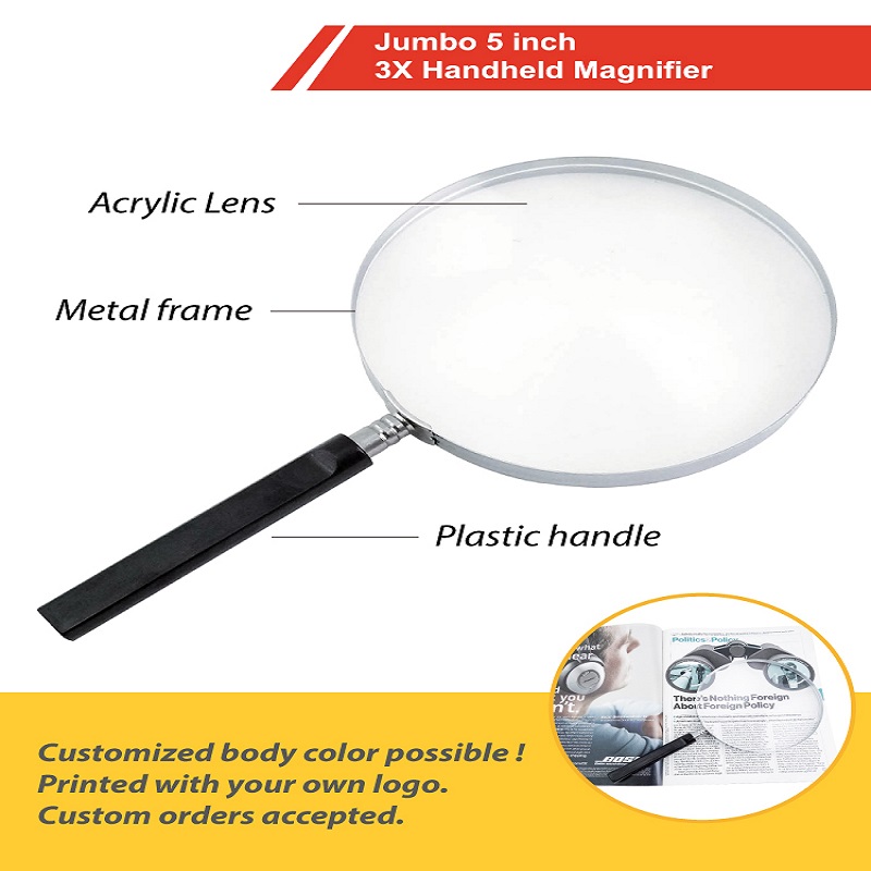 handheld magnifying glass 8050