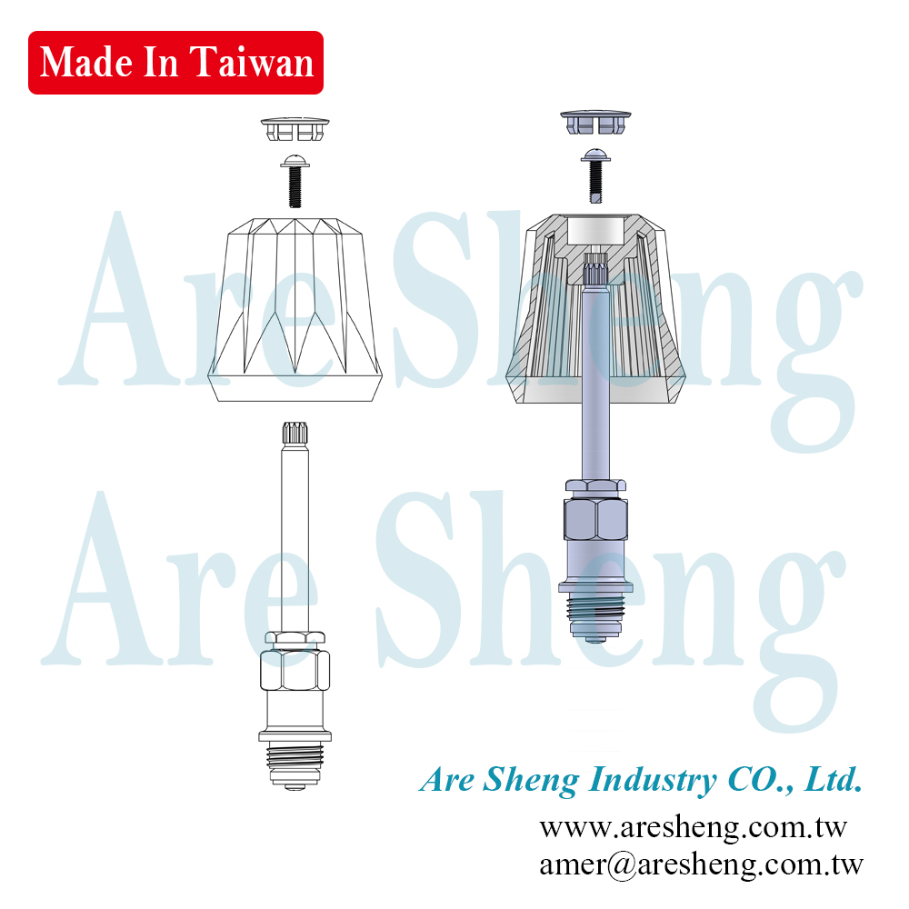 Pfister handle assembly drawing- Are Sheng 