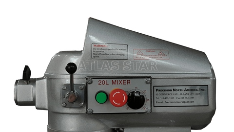 Planetary Dough Mixer Atlas Star 20 Liter Cake Mixer AS-20