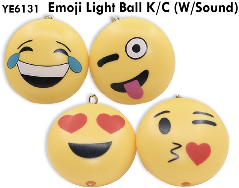 Emoji Light Ball K/C (W/Sound)