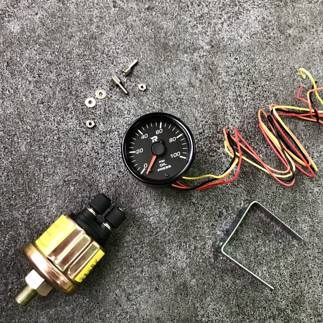 45mm Performance Miniature Oil Pressure GaugePSI,automobiles