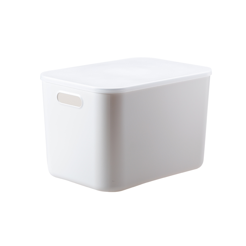 Large Plastic Storage Box Clothing Accessories Storage Box with Lid