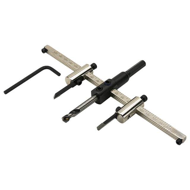 T.C.T.ADJUSTABLE CIRCLE CUTTER (TWIN-BLADE REPLACEABLE) | Taiwantrade