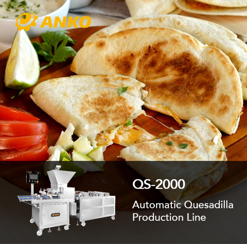 Quesadilla Machine and Production Solution  Automatic Quesadilla Machine  Manufacturer - ANKO FOOD MACHINE CO., LTD.