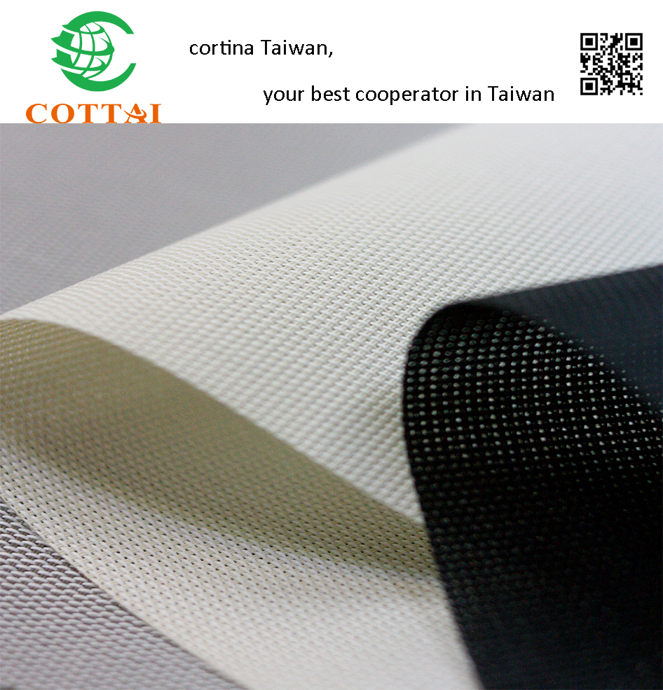 COTTAI Polyester Sunscreen Fabric, Roller blinds