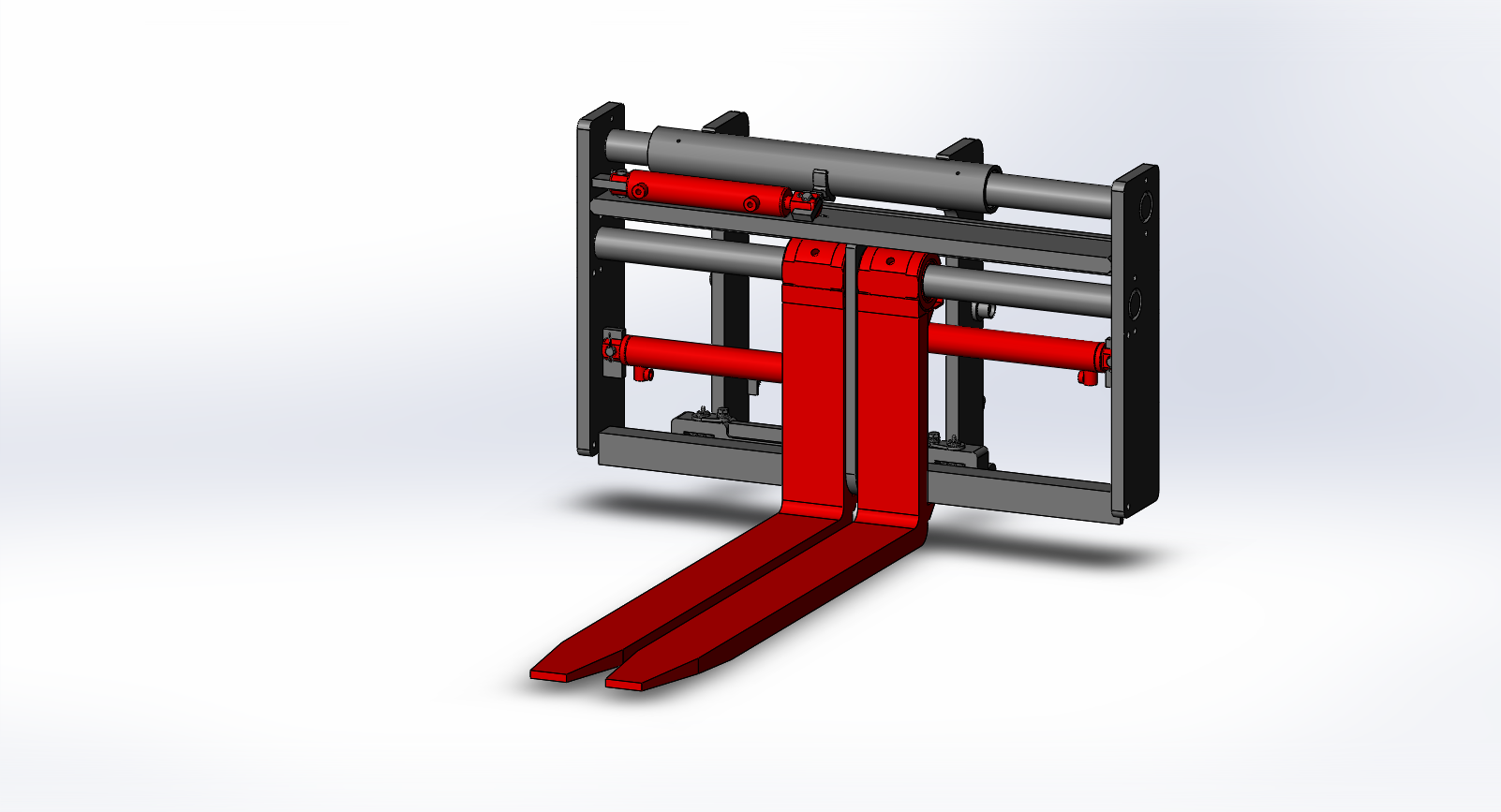 Heavy Duty Side shifter & Fork Positioners Medium Duty