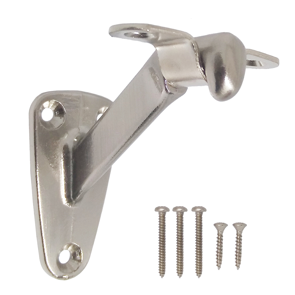 Wall Mounted Metal Solid Exterior Handrail Bracket 