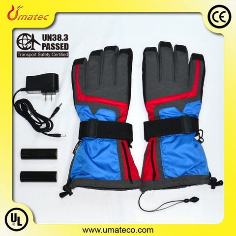 Rechargeable Battery Heating Winter Ski Gloves