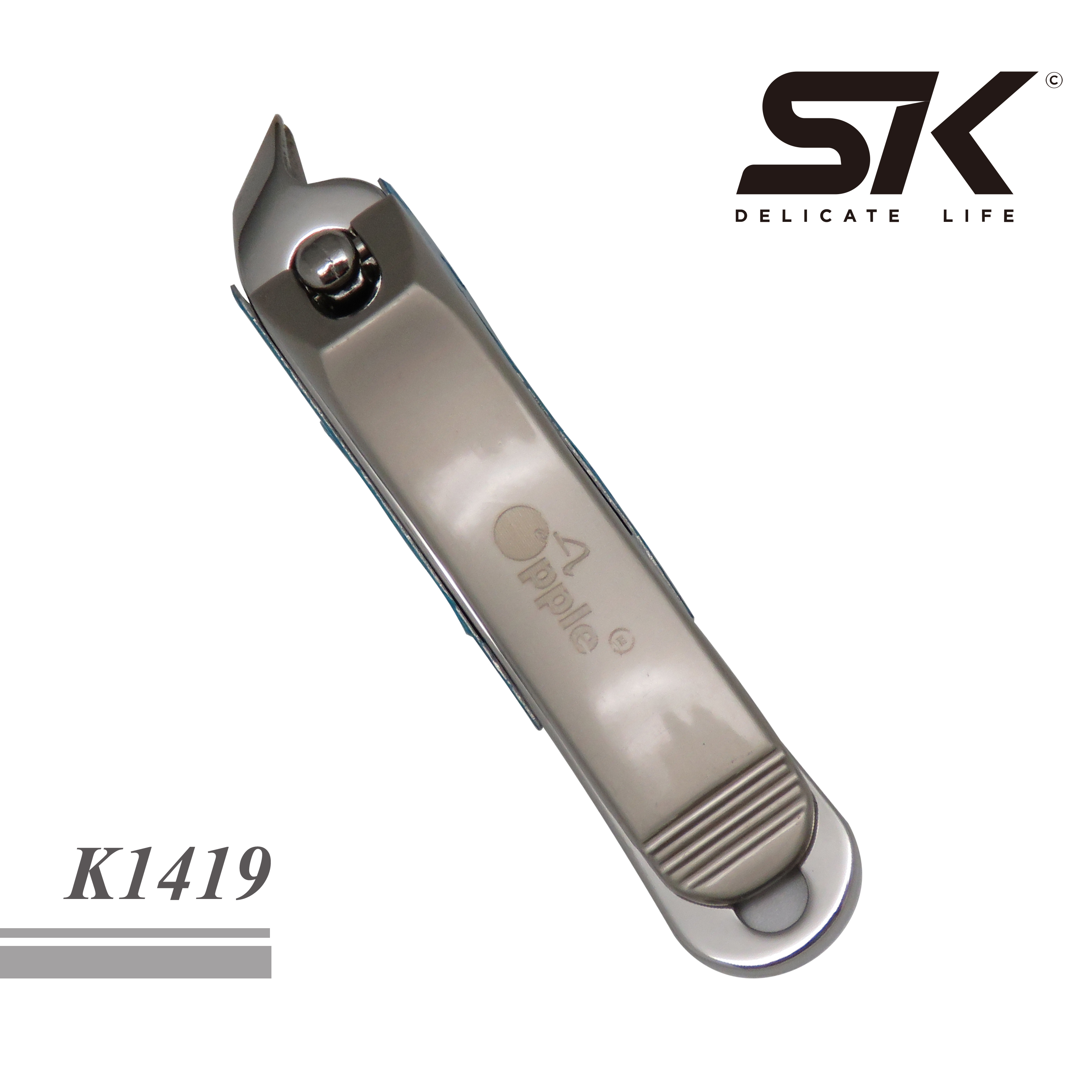 Slanted Nail Clippers with Catcher