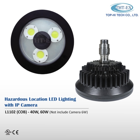 Hazardous Location Light with IP Camera (UL Certified for CID2 Area)