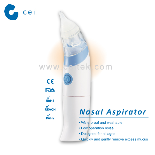 cleaning nasal aspirator