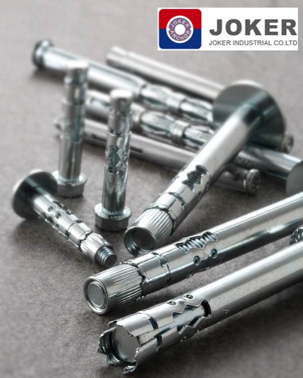 Dynabolt Sleeve anchor with hex bolt concrete