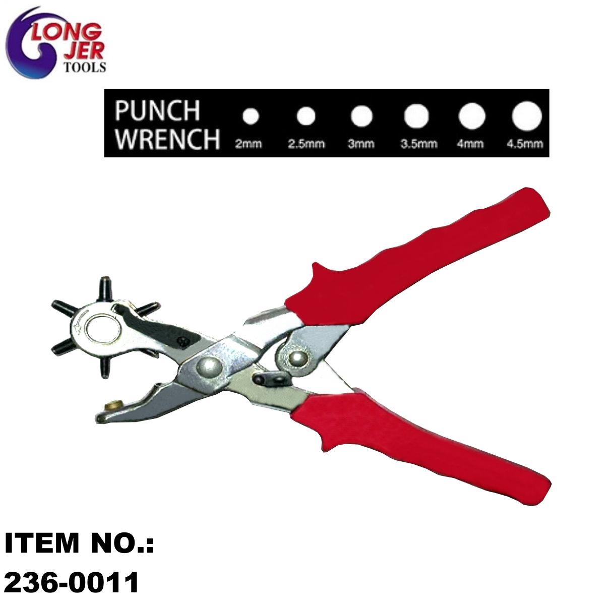 Hole Revolving Punch Pliers
