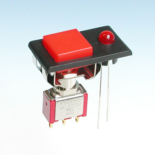 Alternate Action and Momentary Pushbutton Switch
