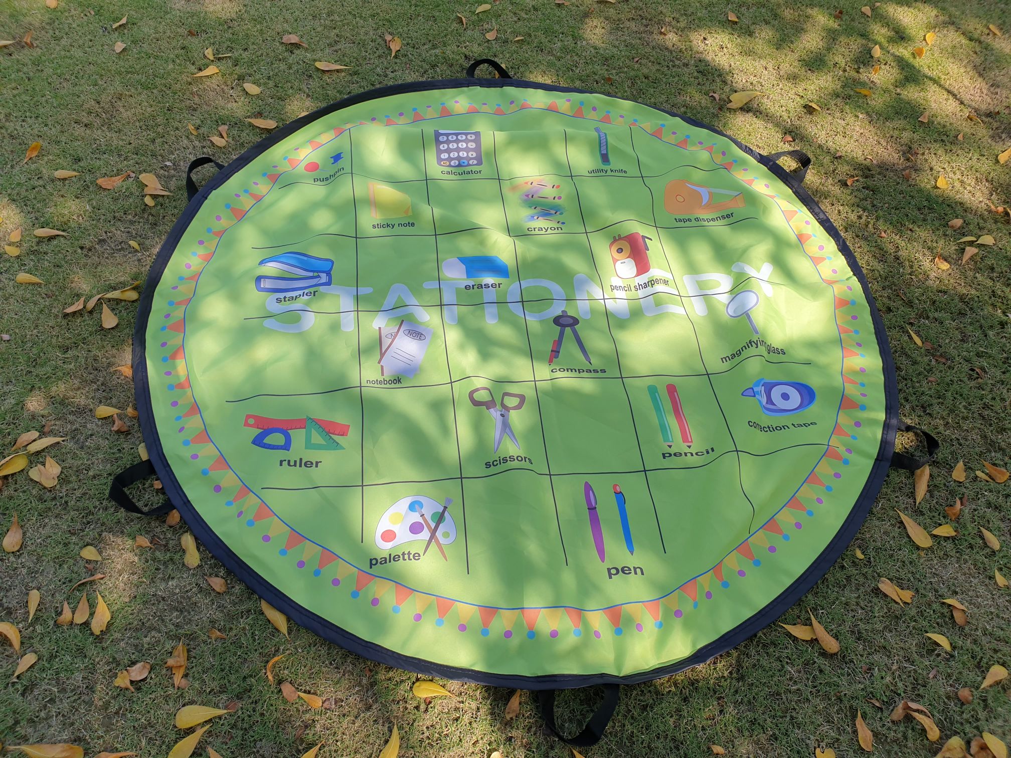 Stationery beanbags and parachute Taiwantrade