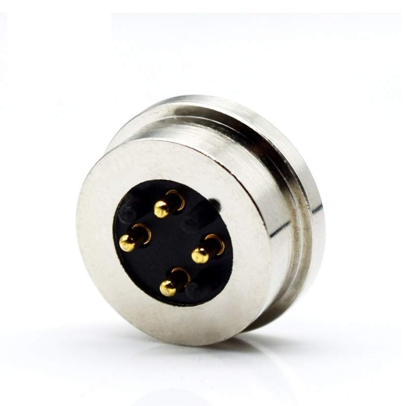 4pin circular charging socket connector