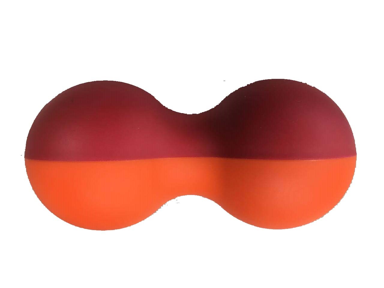 Thermoplastic Rubber Peanut Lacrosse Massage Ball for Pain Relief