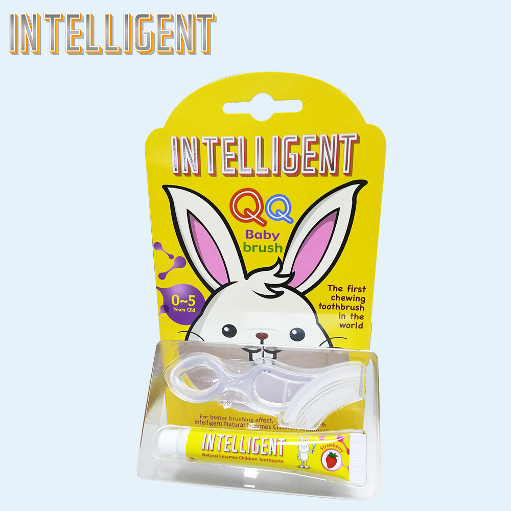 INTELLIGENT Saliva Enzymes Baby QQ Brush With 100 FDA Approved