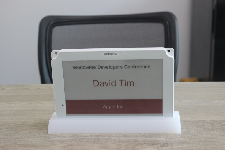 Conference electronic table card, meeting room electronic table name