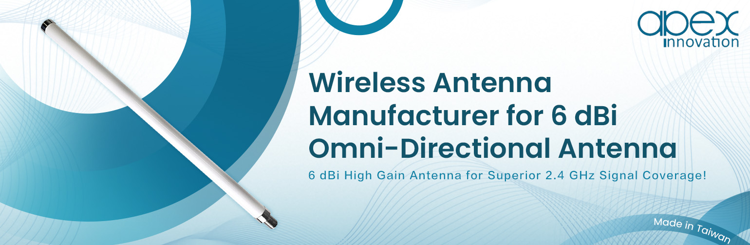 Wireless Antenna Manufacturer for 6 dBi Omni-Directional Antenna